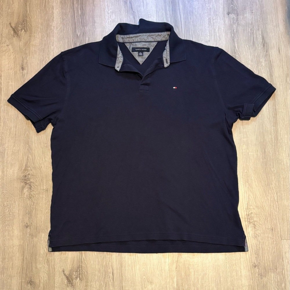 Men’s Tommy Hilfiger Navy Blue Polo Shirt XL